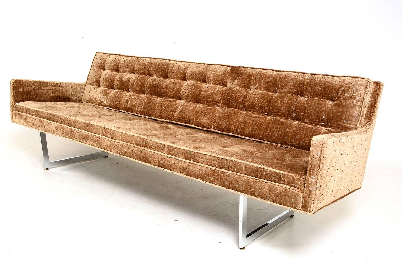 Mid-20th Century Mid century Sofa After Milo Baughman