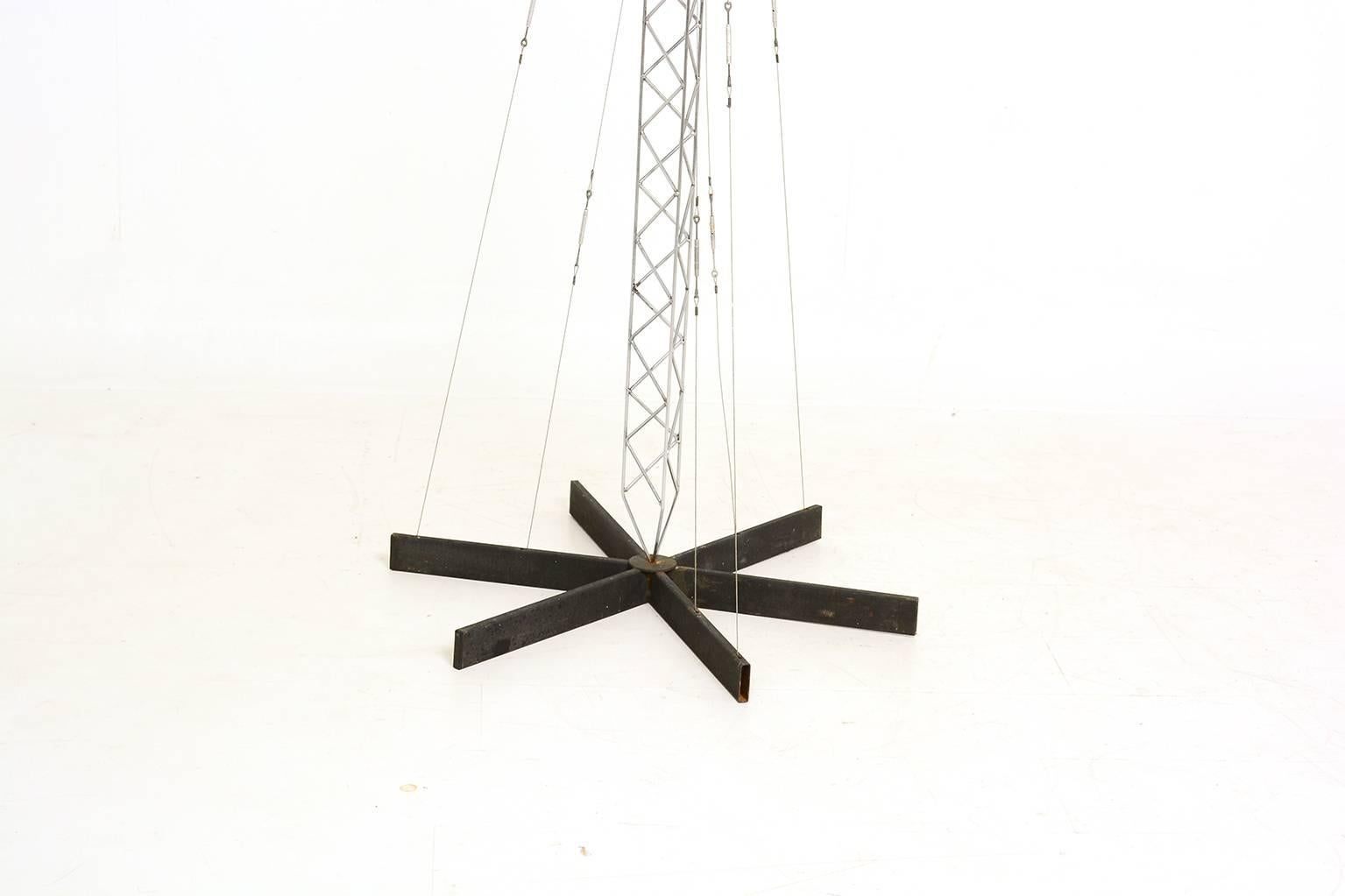 American Large Crane Lamp by C. Jere