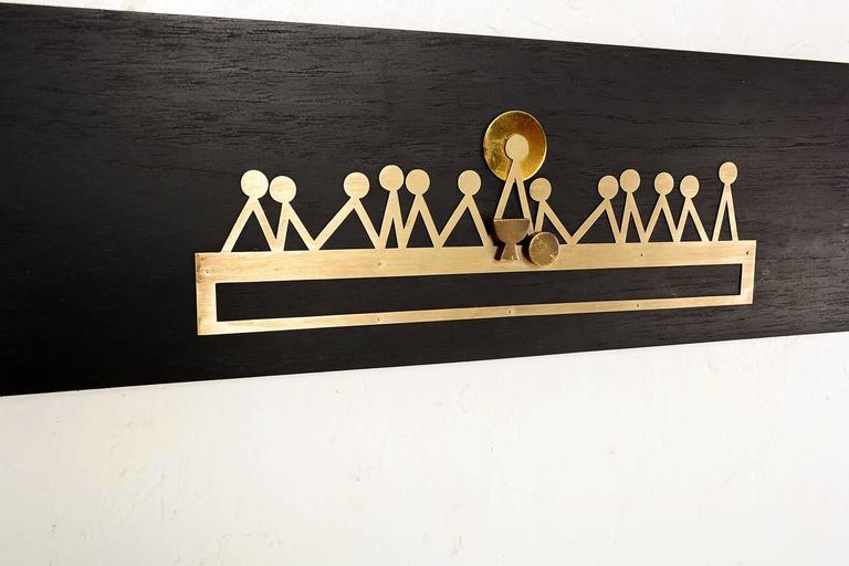 Last Supper Wall Sculpture by EMAUS at 1stDibs