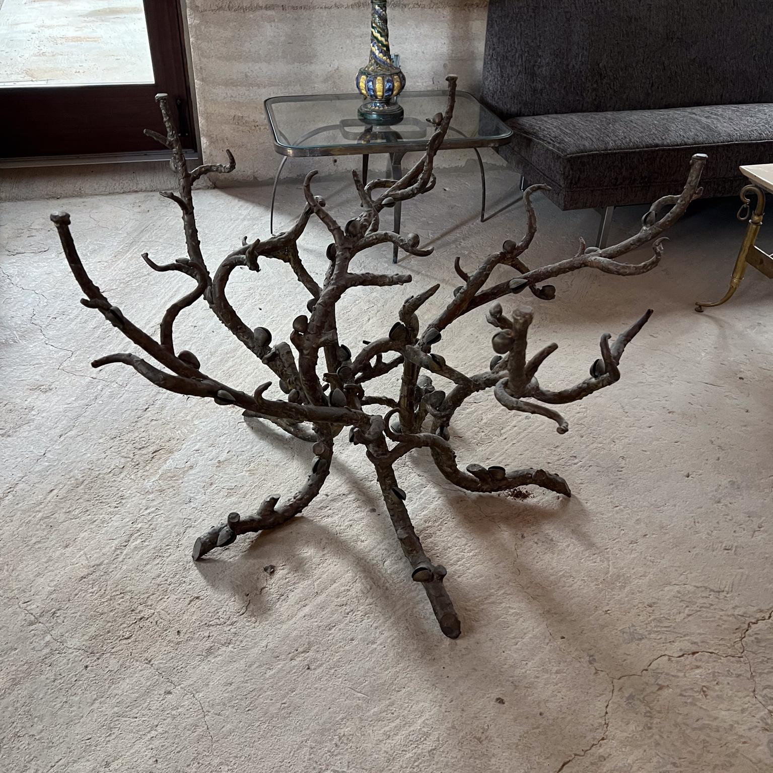 Mid-Century Modern 1970s Bronze Sculptural Sea Life Dining Table Base
