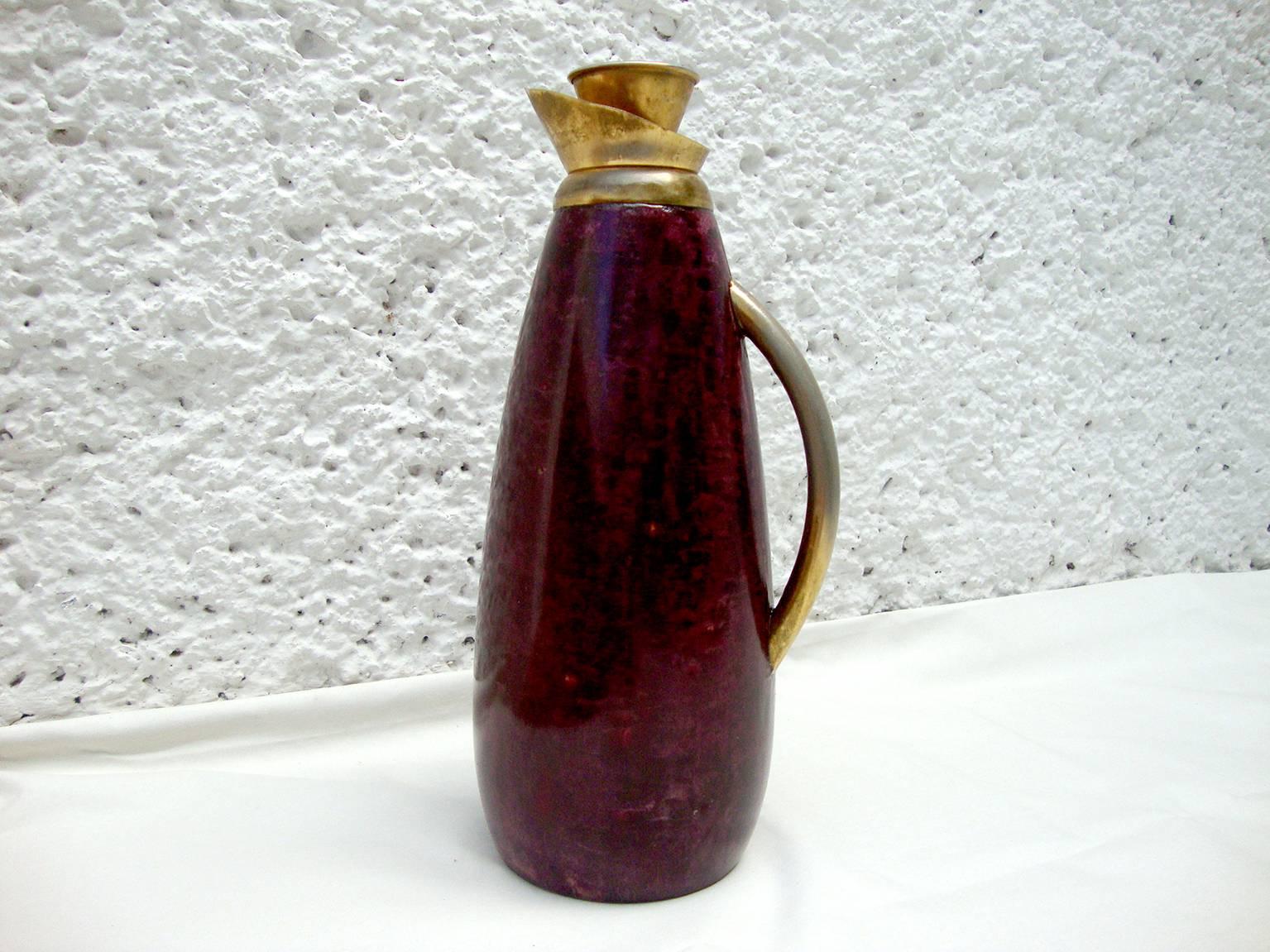 Mid-20th Century Aldo Tura Pitcher