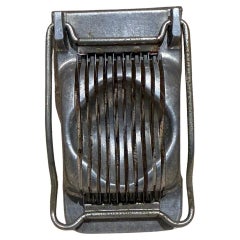 Affettatrice per uova duplex tedesca del 1950 Vintage