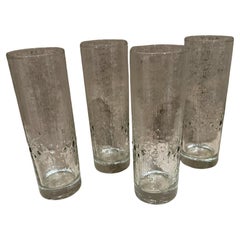 1960 Tapio Wirkkala Juego de 4 vasos Iittala Highball Finlandia