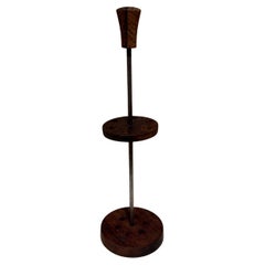 Tenedor de fondue de palisandro brasileño de los años 60