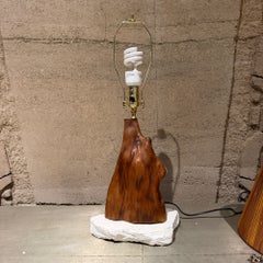 Organic Modern With Wabi-Sabi Style Driftwood Table Lamp