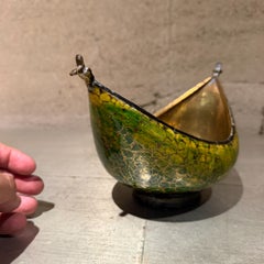 Grünes Gold – Kashkul – Sufi-Derwisch – Bettelschale – Pappmaché – modern