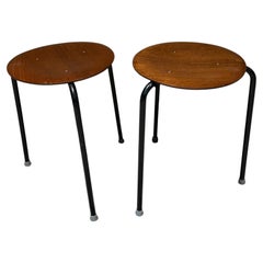 Model 3170 "Dot Stools Arne Jacobsen Fritz Hansen Mid Century Modern