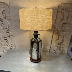 Mid-Century Modern Ceramic Table Lamp After Jeppe Hagedorn-Olsen
