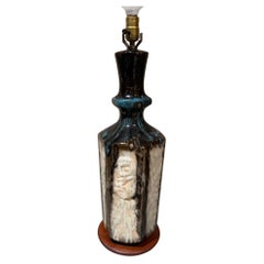 Mid-Century Modern Ceramic Table Lamp After Jeppe Hagedorn-Olsen