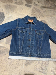 Vintage Levi's Type III 70505 Blanket-Lined Troy Denim Trucker Jacket