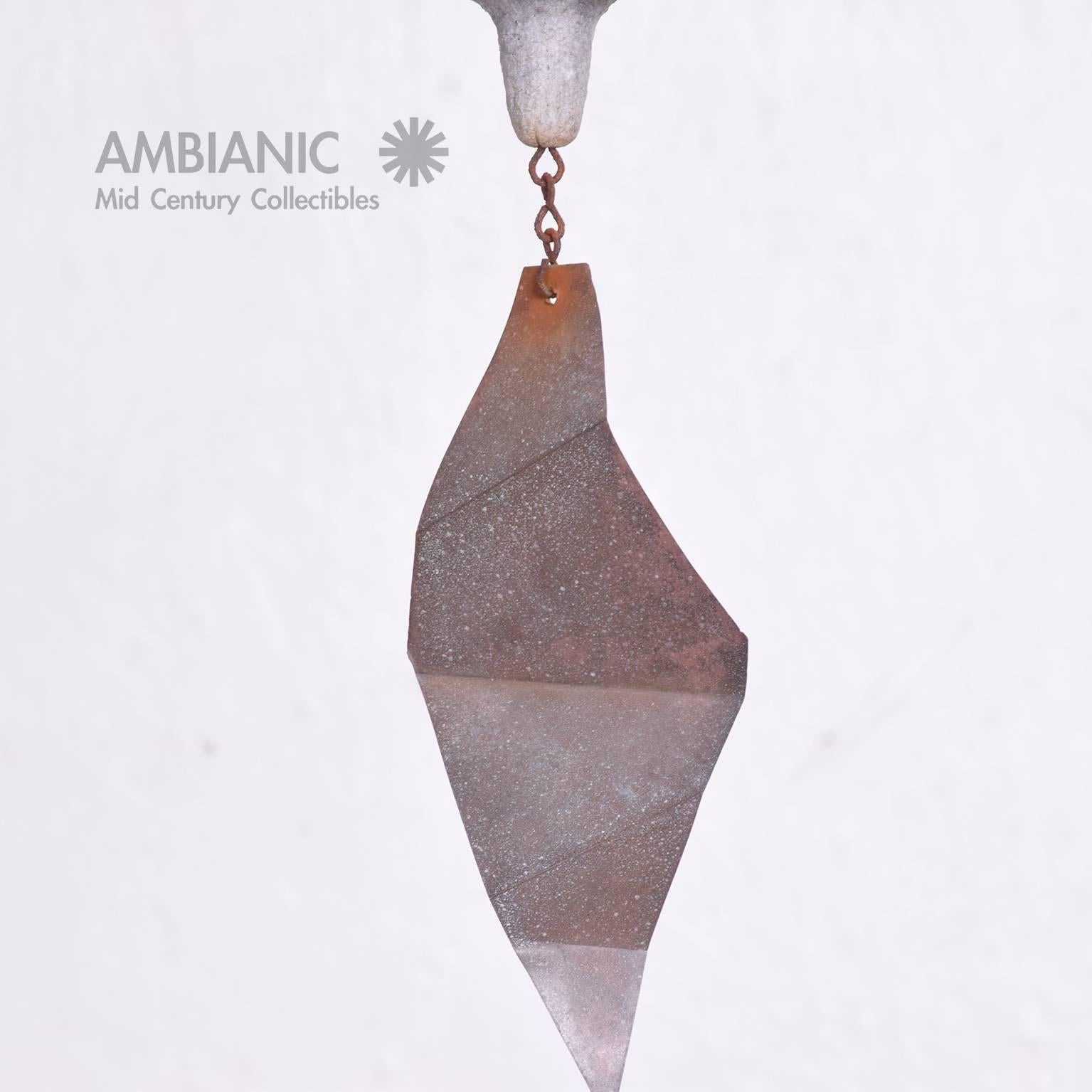 cast bronze wind chimes