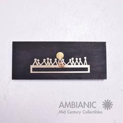Emaus Last Supper Wall Sculpture Modernist Plaque, Mid-Century Period