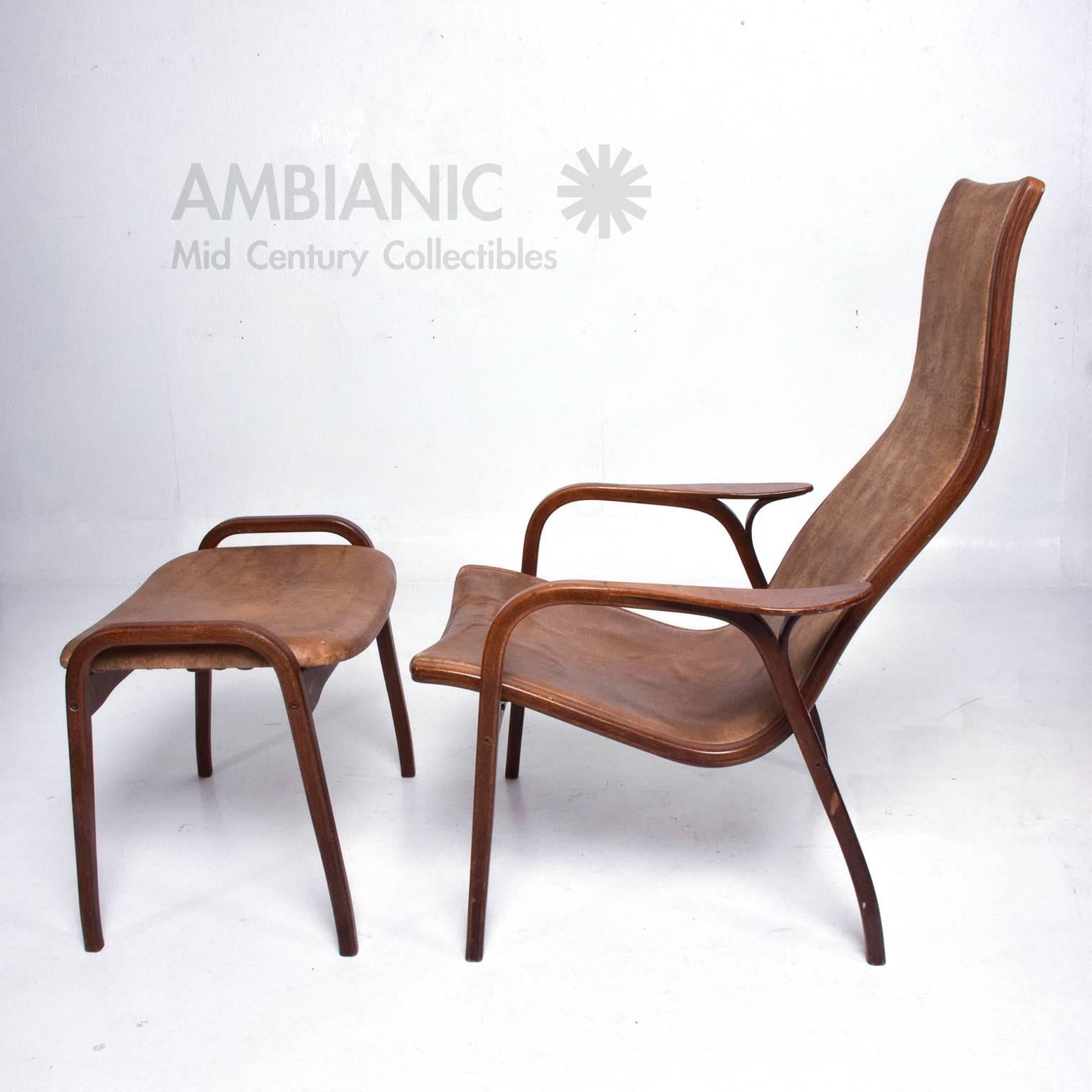 Mid-20th Century Lamino Chair by Swedese by Yngve Ekstrom Mid Century Danish Modern