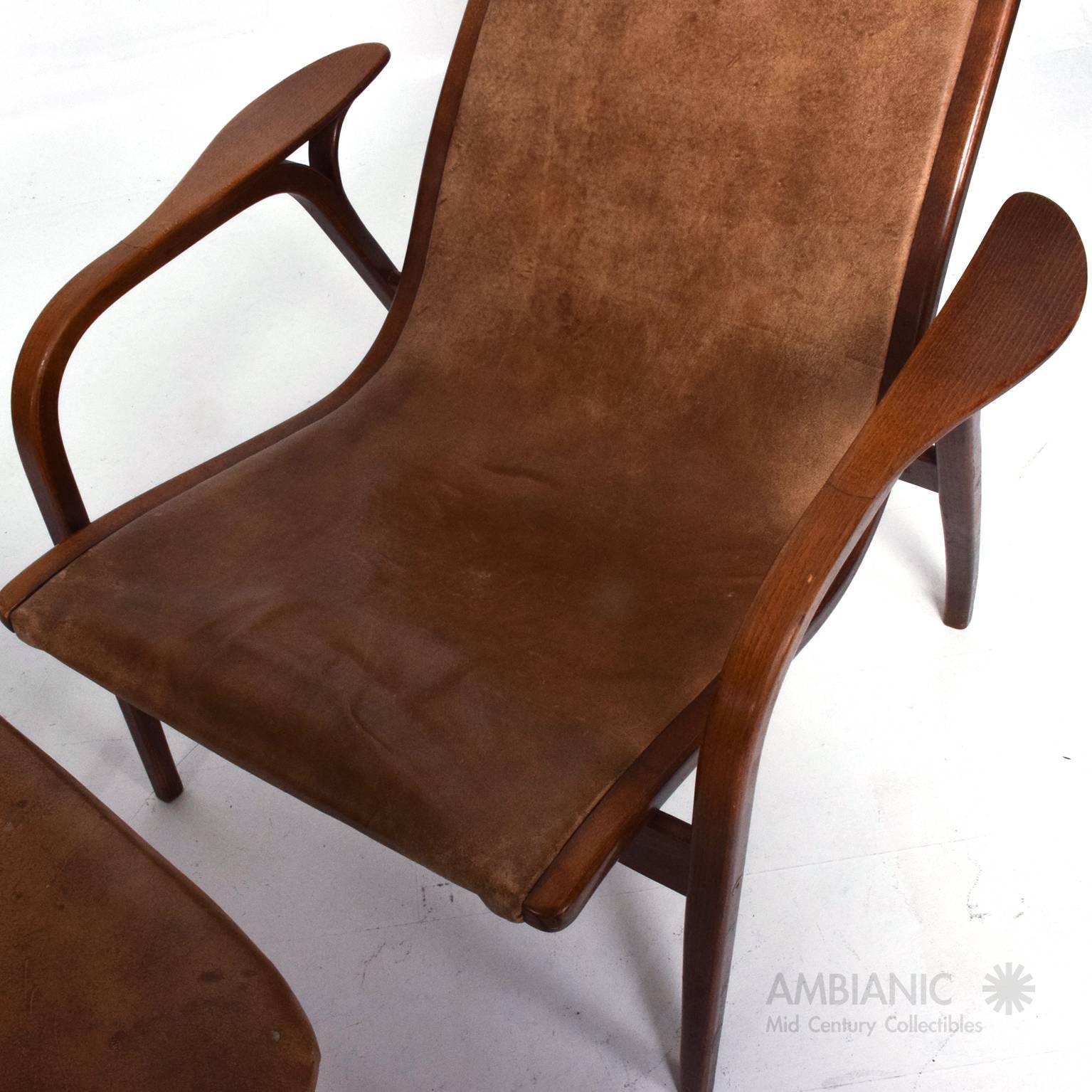 Lamino Chair by Swedese by Yngve Ekstrom Mid Century Danish Modern 1