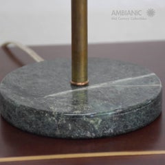 Mexican Modernist Table Lamps with Glass Tiles Shades, Feders