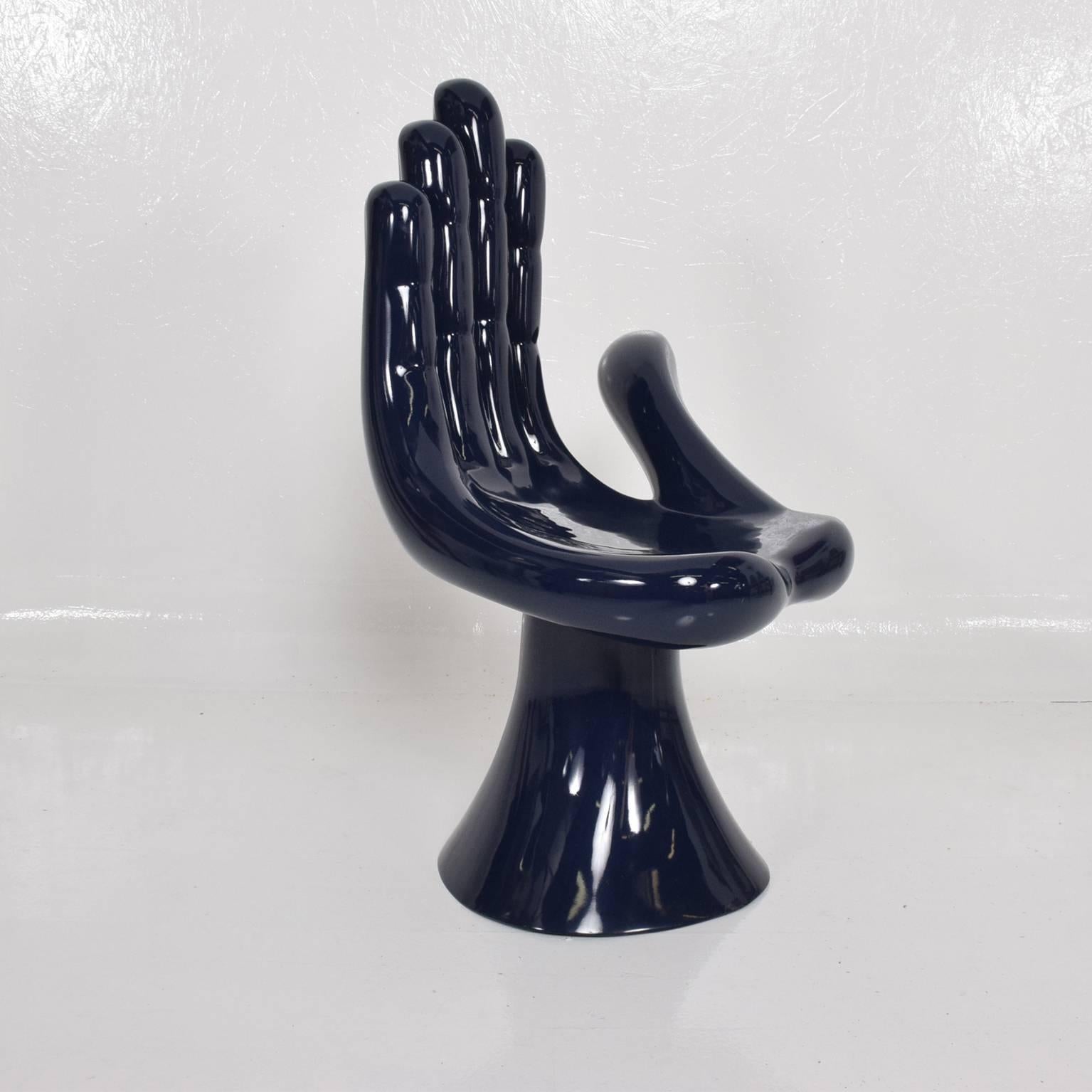 Fiberglass Friedeberg Hand Chair Mexican Modernism