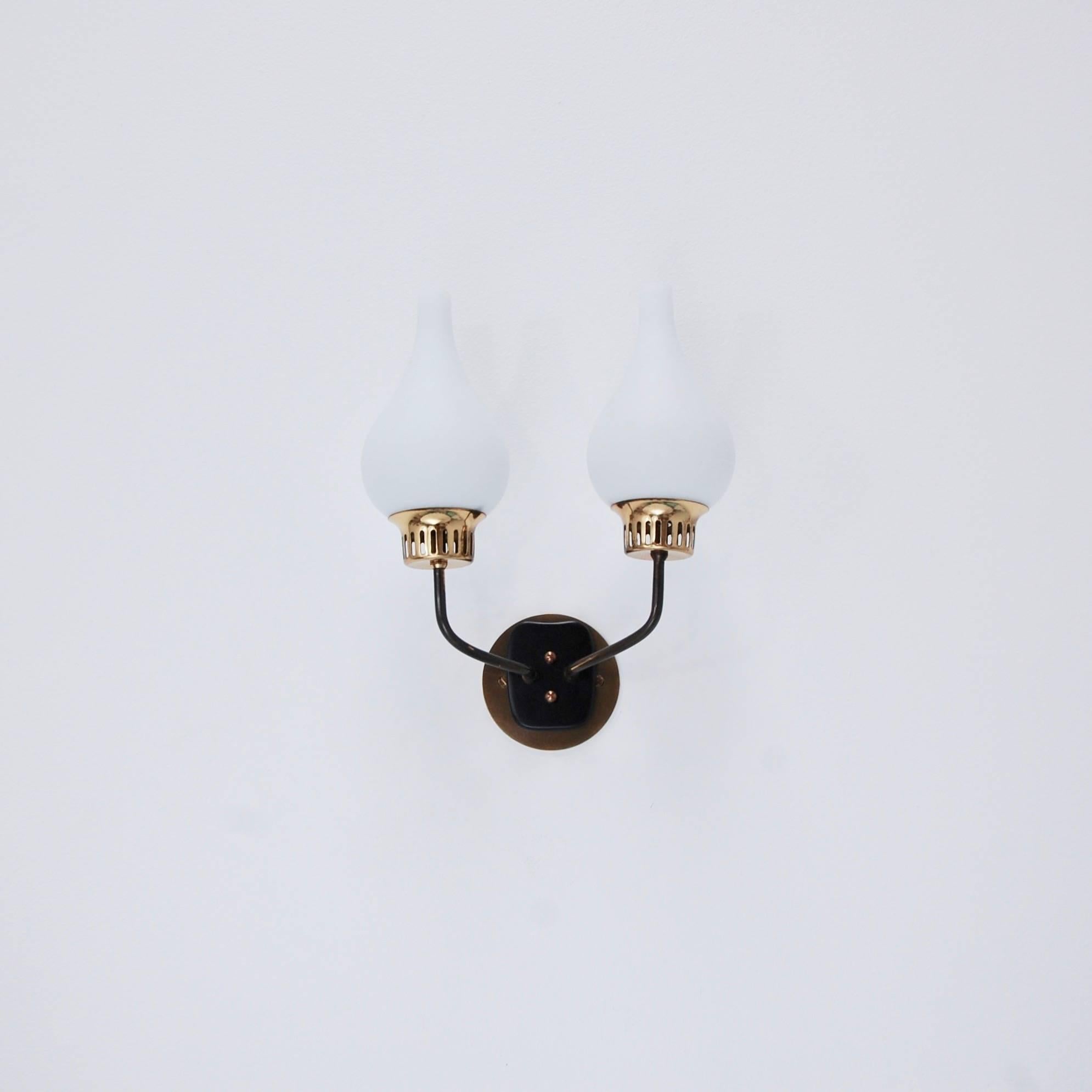 Mid-Century Modern Italian 1950s Sconces