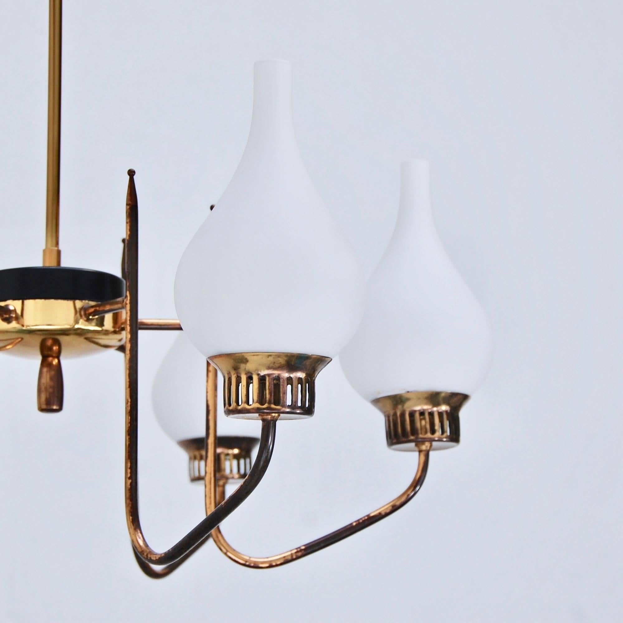 Mid-20th Century Italian 1950s Chandelier