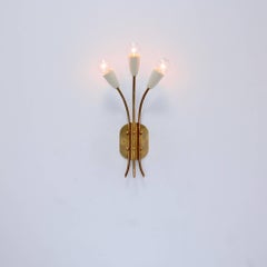 1950s Botanical Sconces