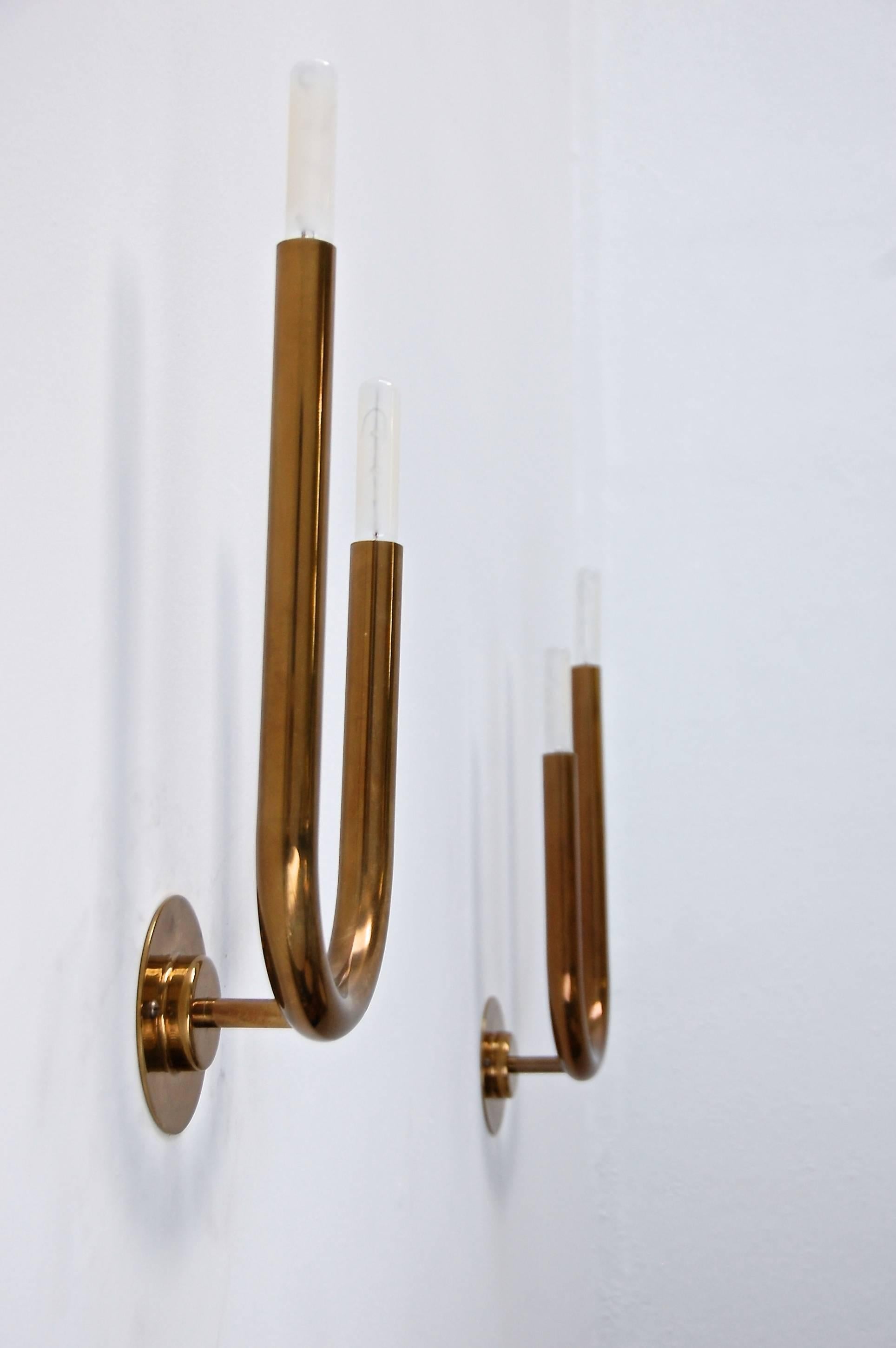 LU Wall Sconces by Lumfardo Luminaires In New Condition For Sale In Los Angeles, CA