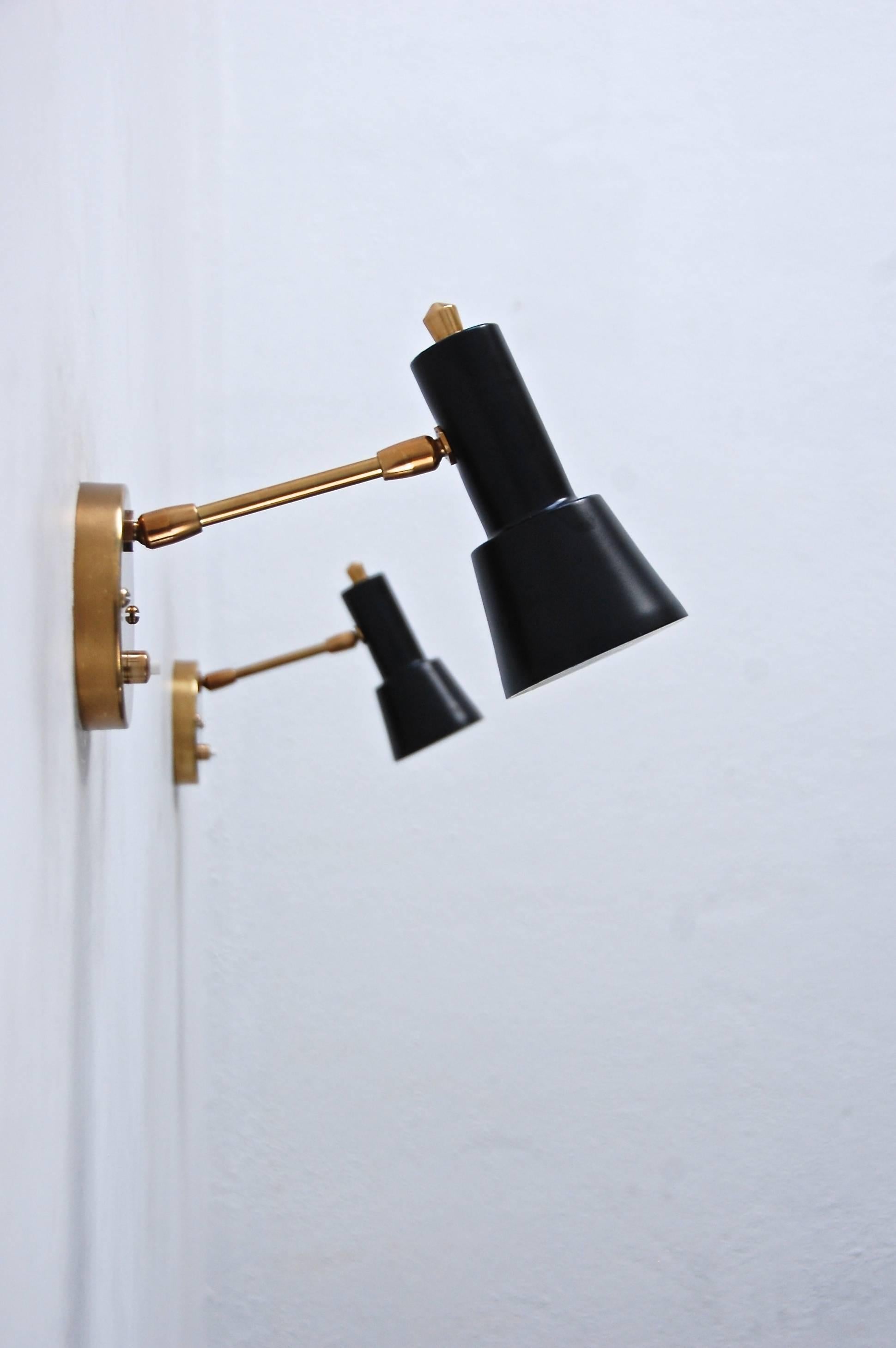 1950s Reading Sconces In Excellent Condition In Los Angeles, CA