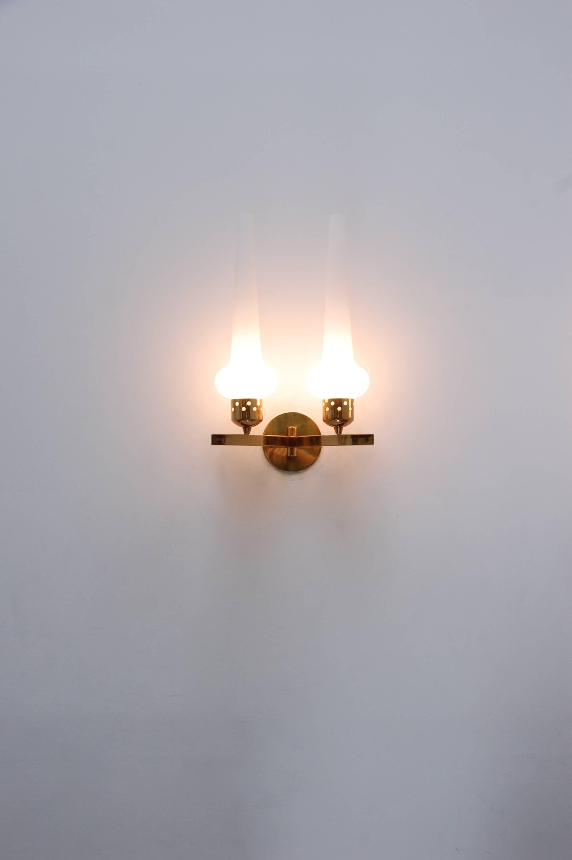 Double Shade Italian Sconces For Sale 1