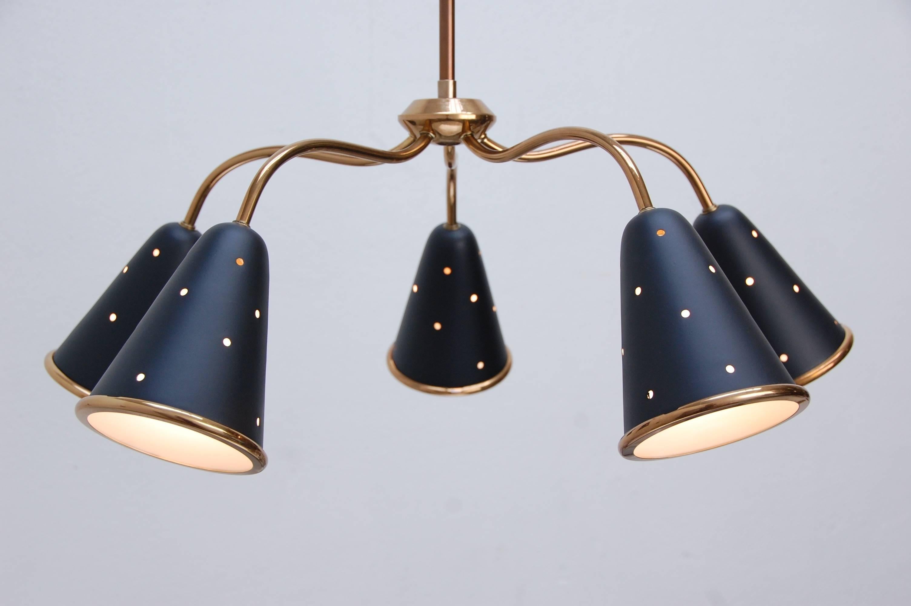 Mid-20th Century 1950s French Chandelier