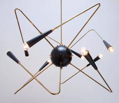 Lustre Spoutnik atomique de Lumfardo Luminaires