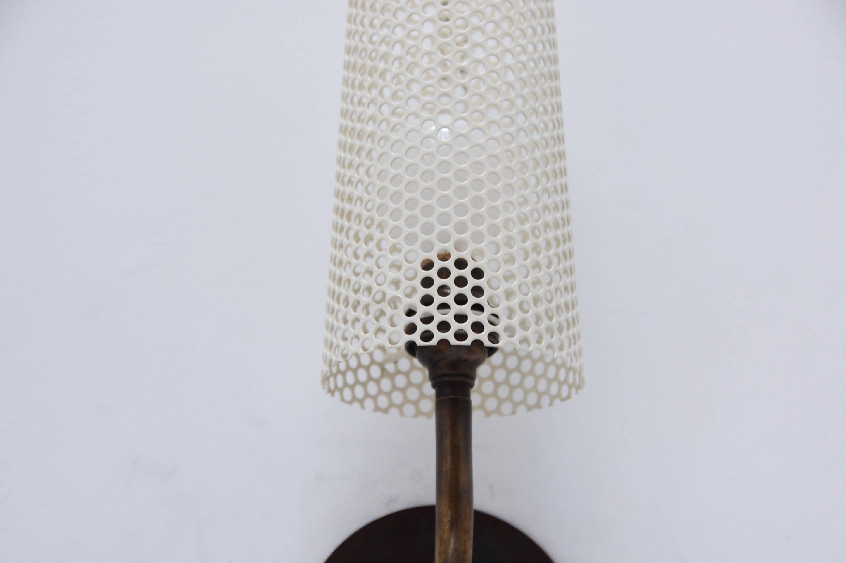 Brass Disderot Style Sconces by Lumfardo Luminaires For Sale