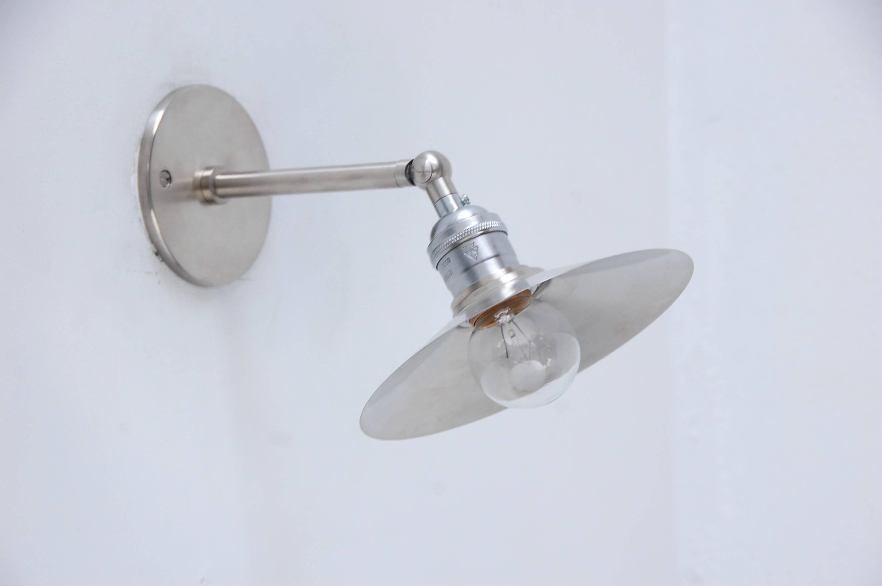 American Nickel Hat Sconces For Sale
