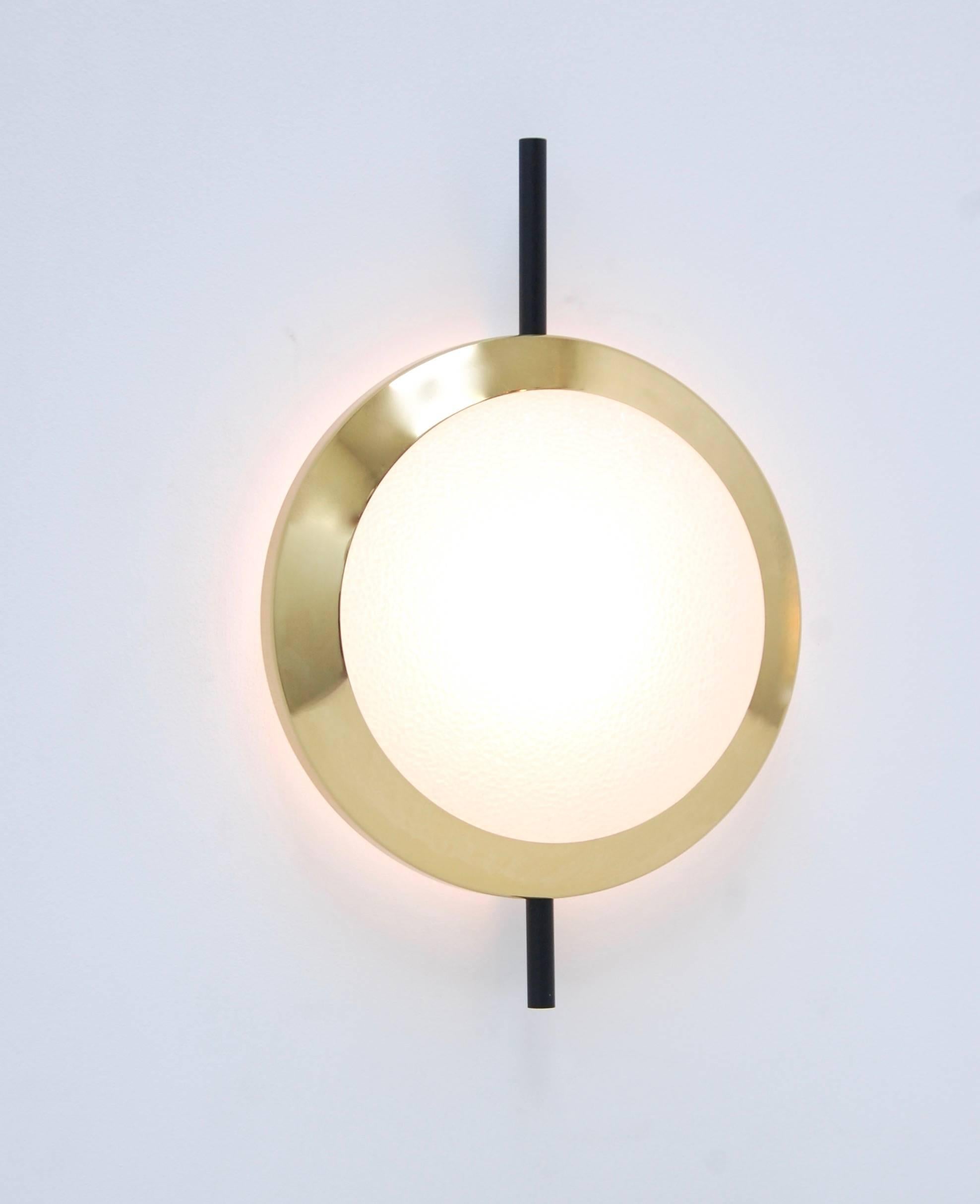 Mid-Century Modern Wall Sconces in the Manner of Stilnovo by Lumfardo Luminaires For Sale