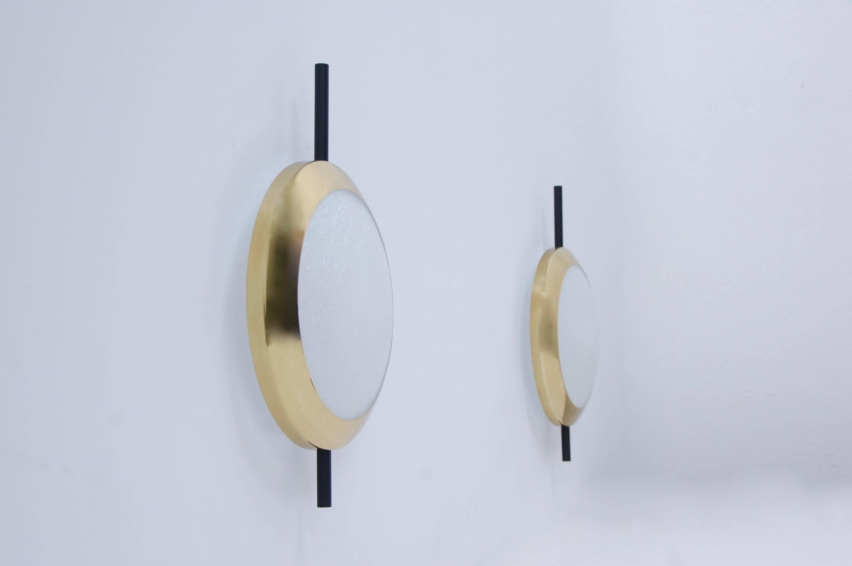 Wall Sconces in the Manner of Stilnovo by Lumfardo Luminaires For Sale 1