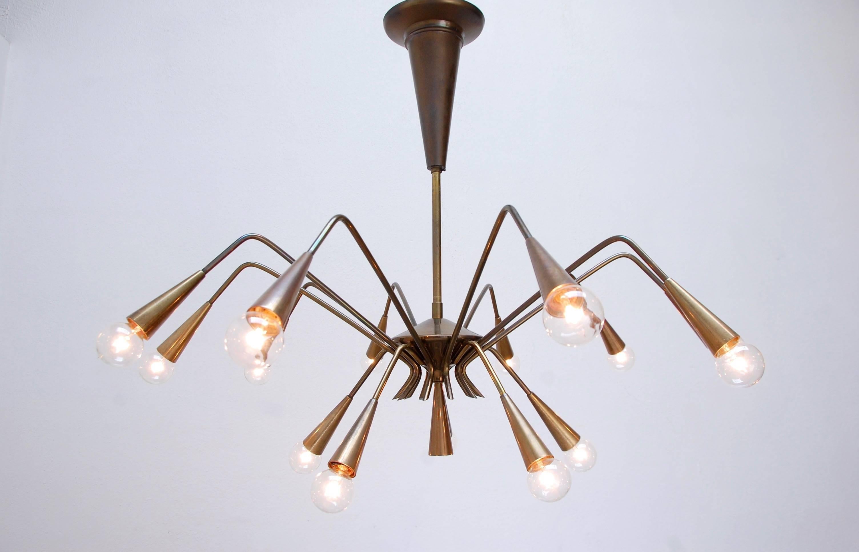 Italiano Lampadario Sputnik di Lumi in vendita