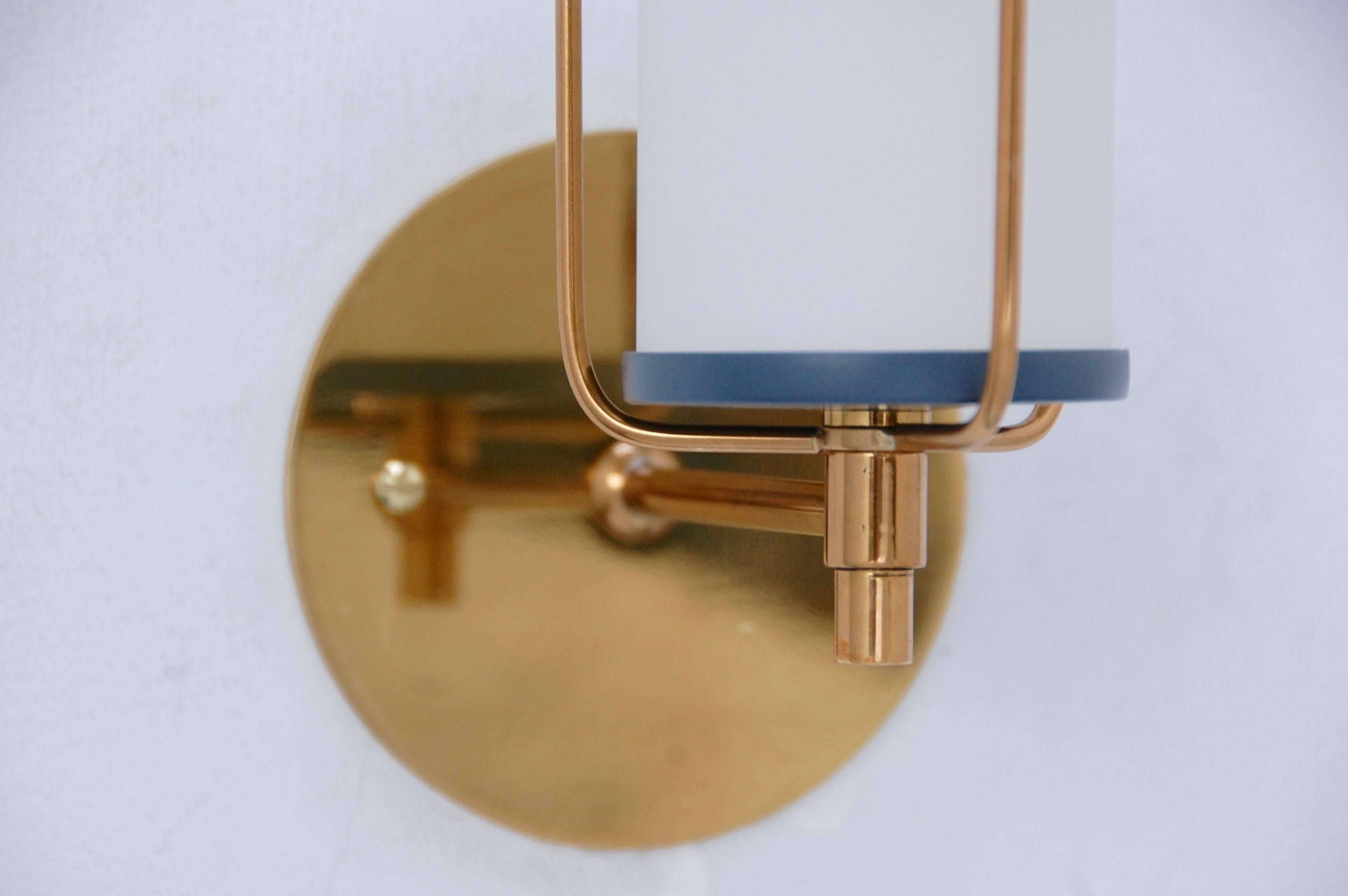 Petite Italian Mid-Century Indoor Outdoor Sconces 1