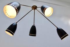 LU Asymmetrical Flush Mount or Chandelier by Lumfardo Luminaires