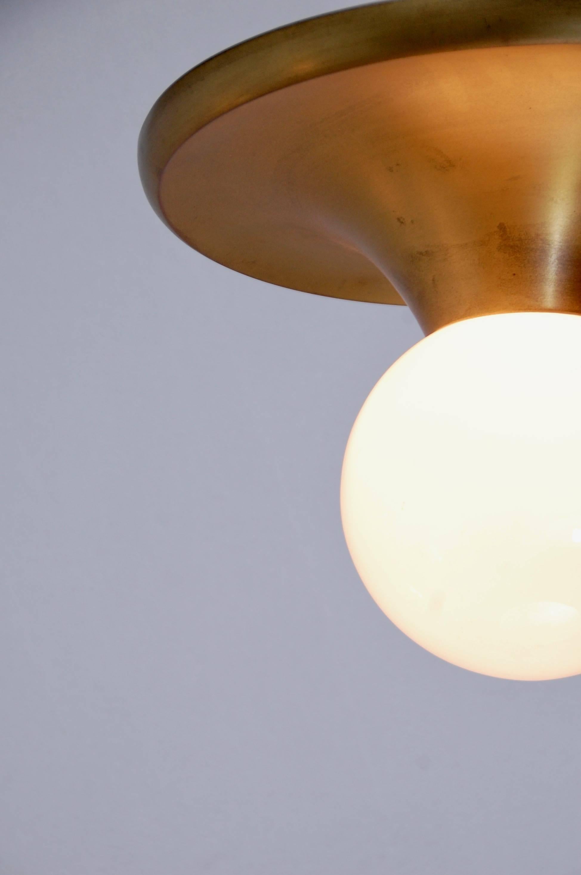 Light Ball Lamp by: Achille & Pier Giacomo Castiglioni In Excellent Condition In Los Angeles, CA