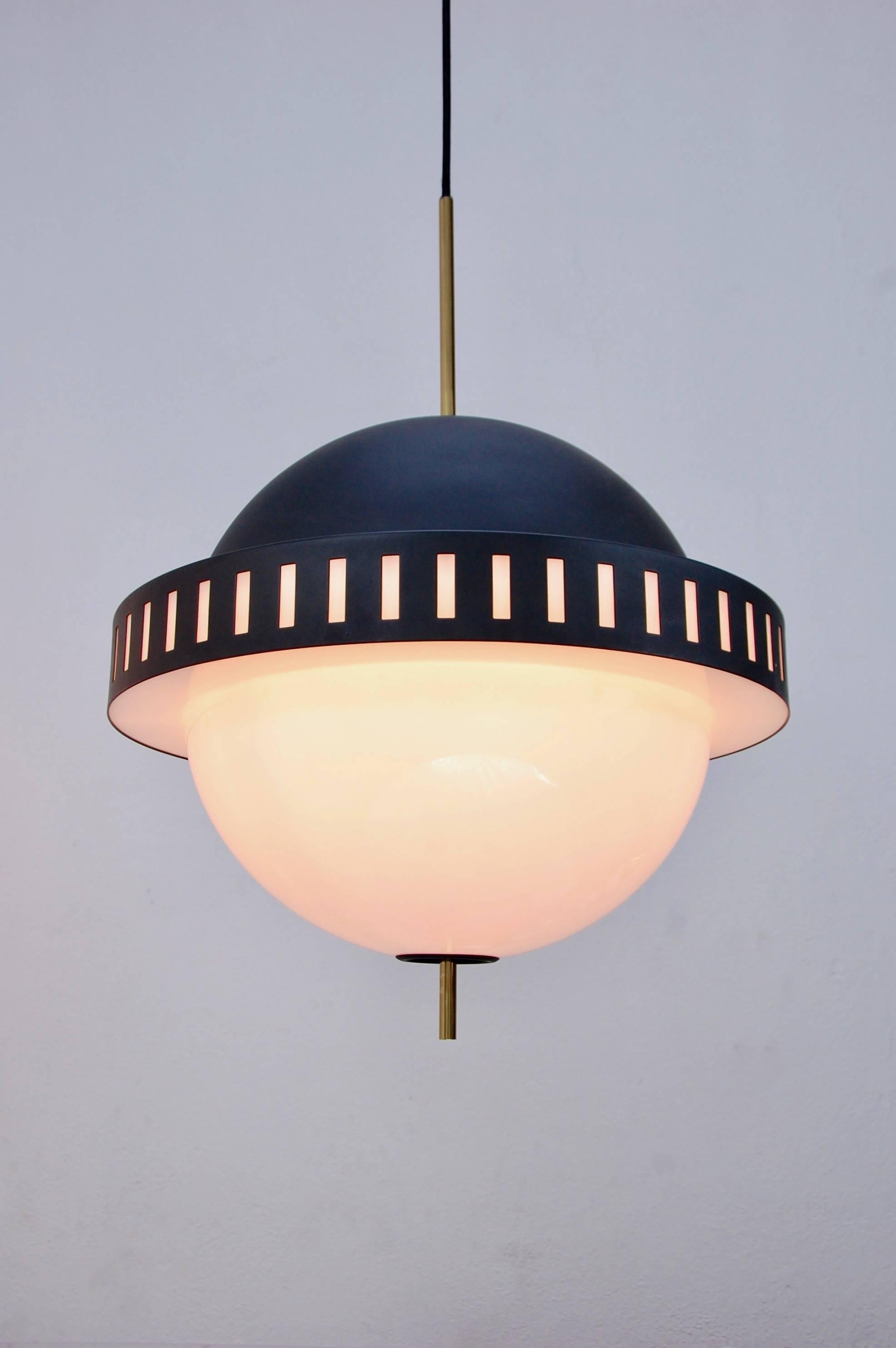 Italian Large Stilux Pendant For Sale