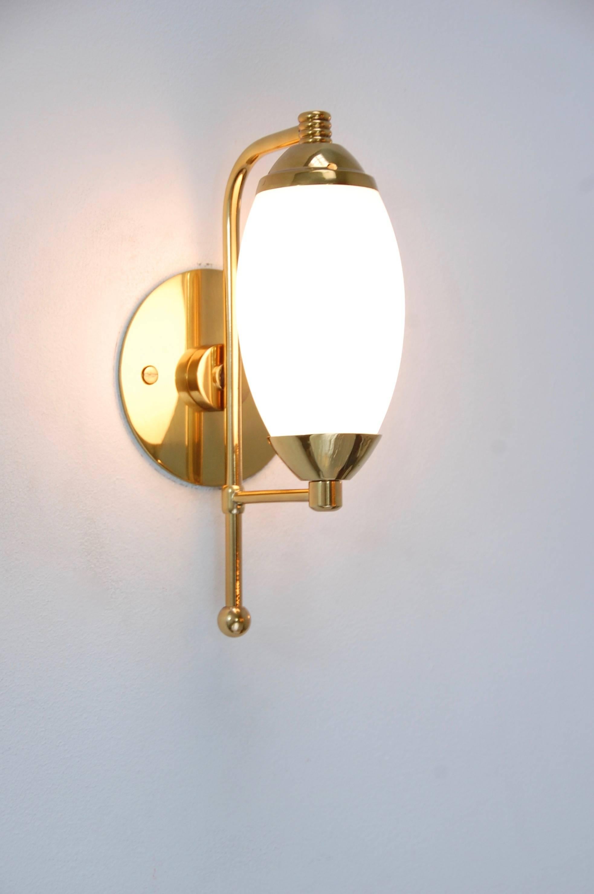 Italian 1950s Library Sconces In Excellent Condition In Los Angeles, CA