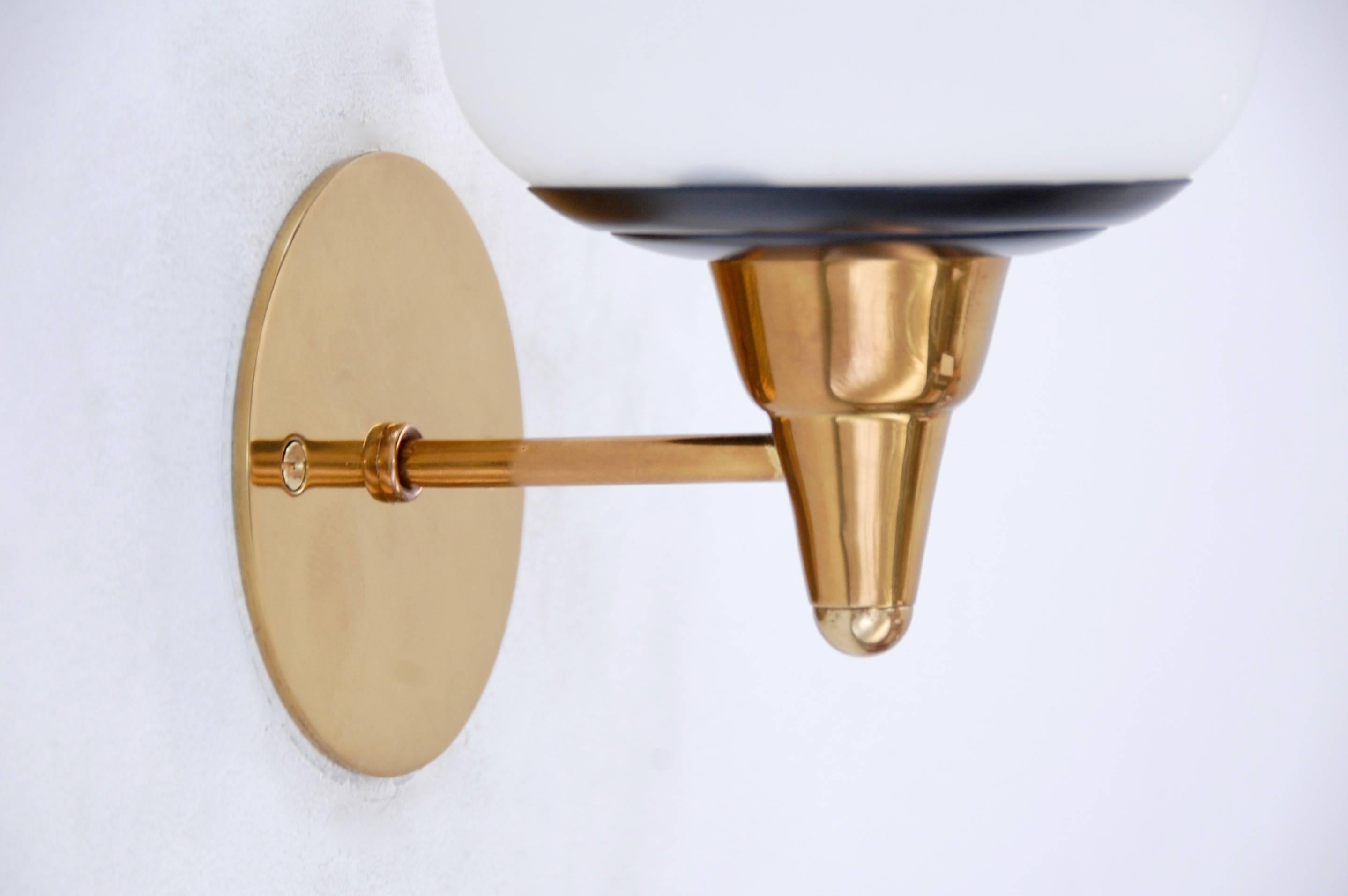 Aluminum Stilnovo Modern Sconces