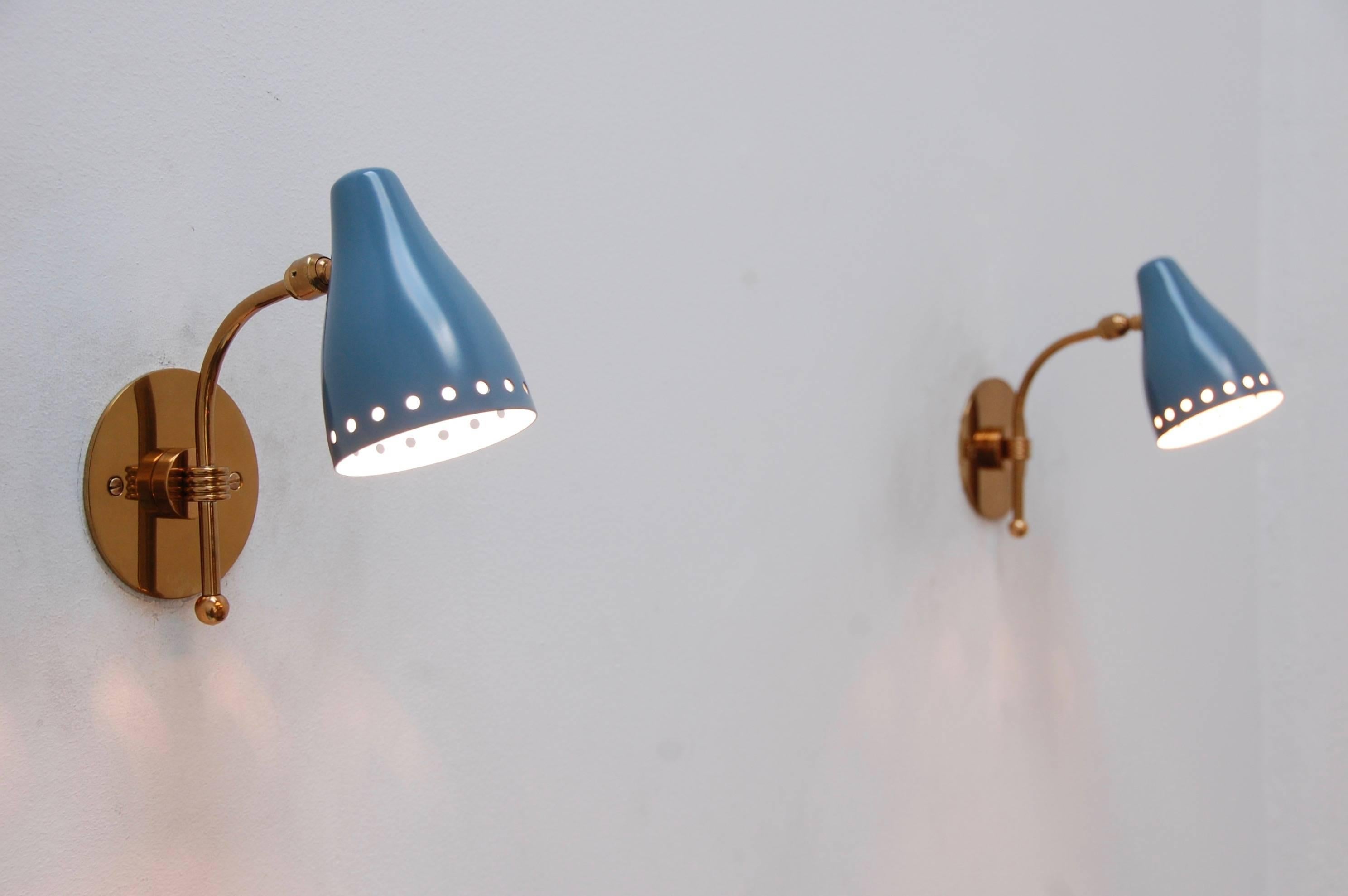 Painted Italian Reading Sconces