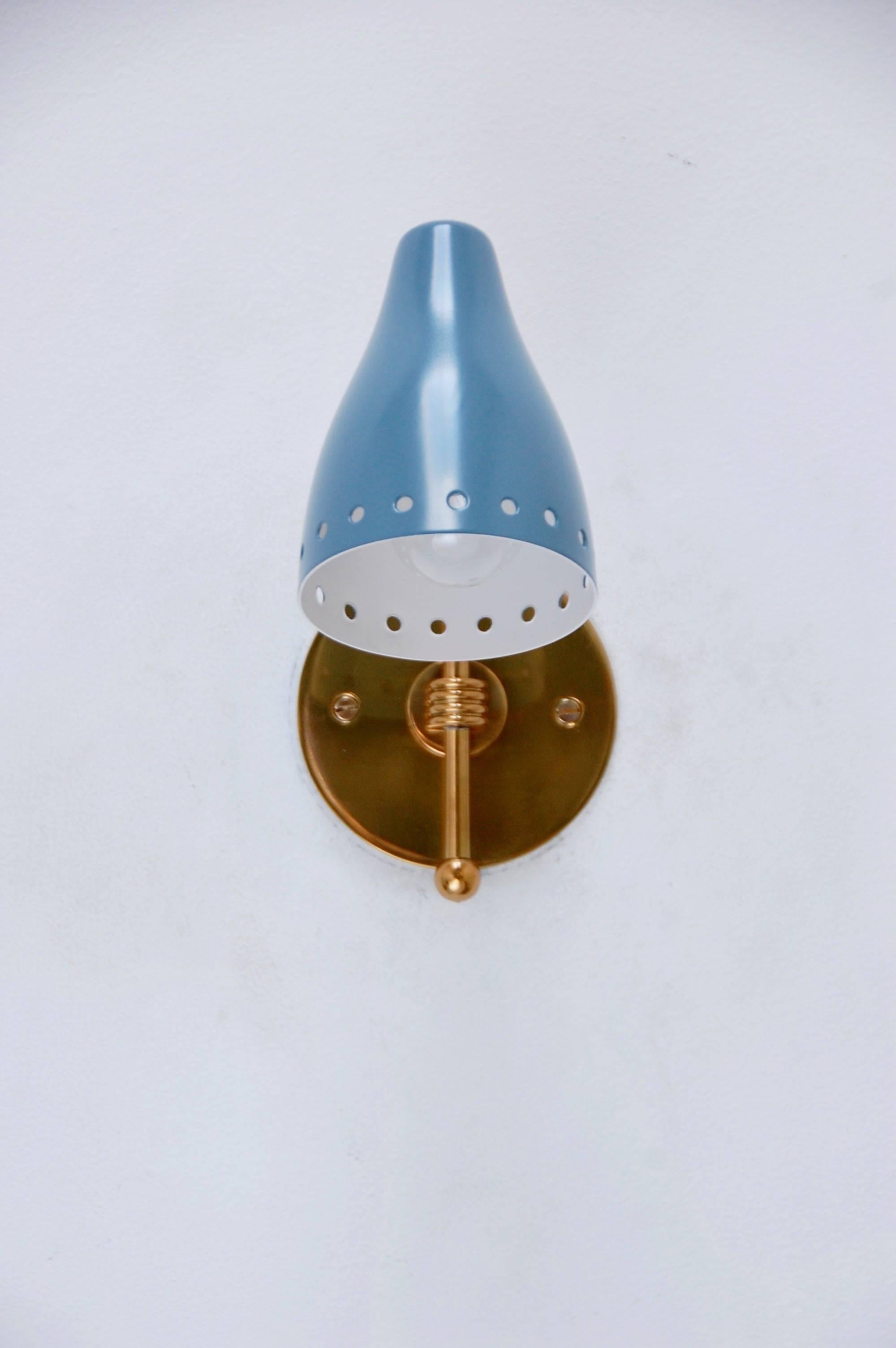 Aluminum Italian Reading Sconces