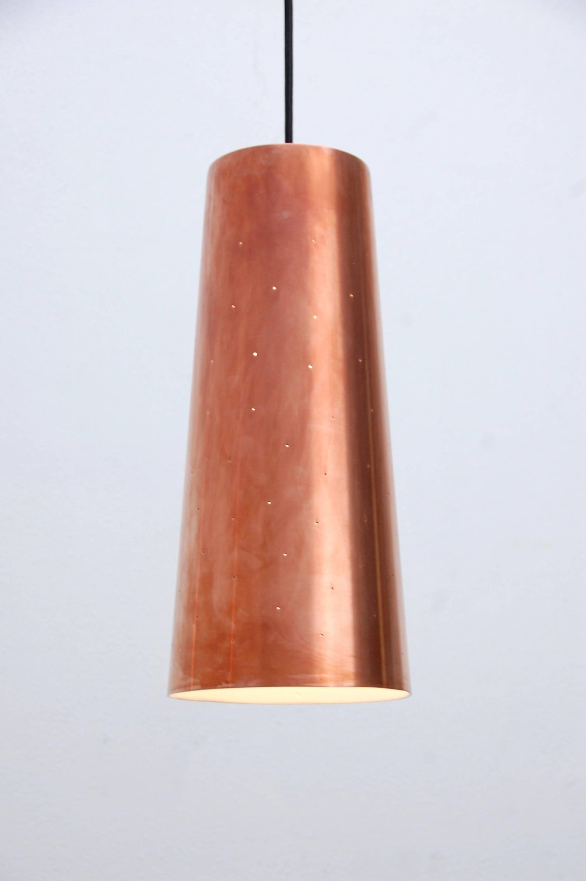 Patinated LUrco CP Pendant by Lumfardo Luminaires For Sale