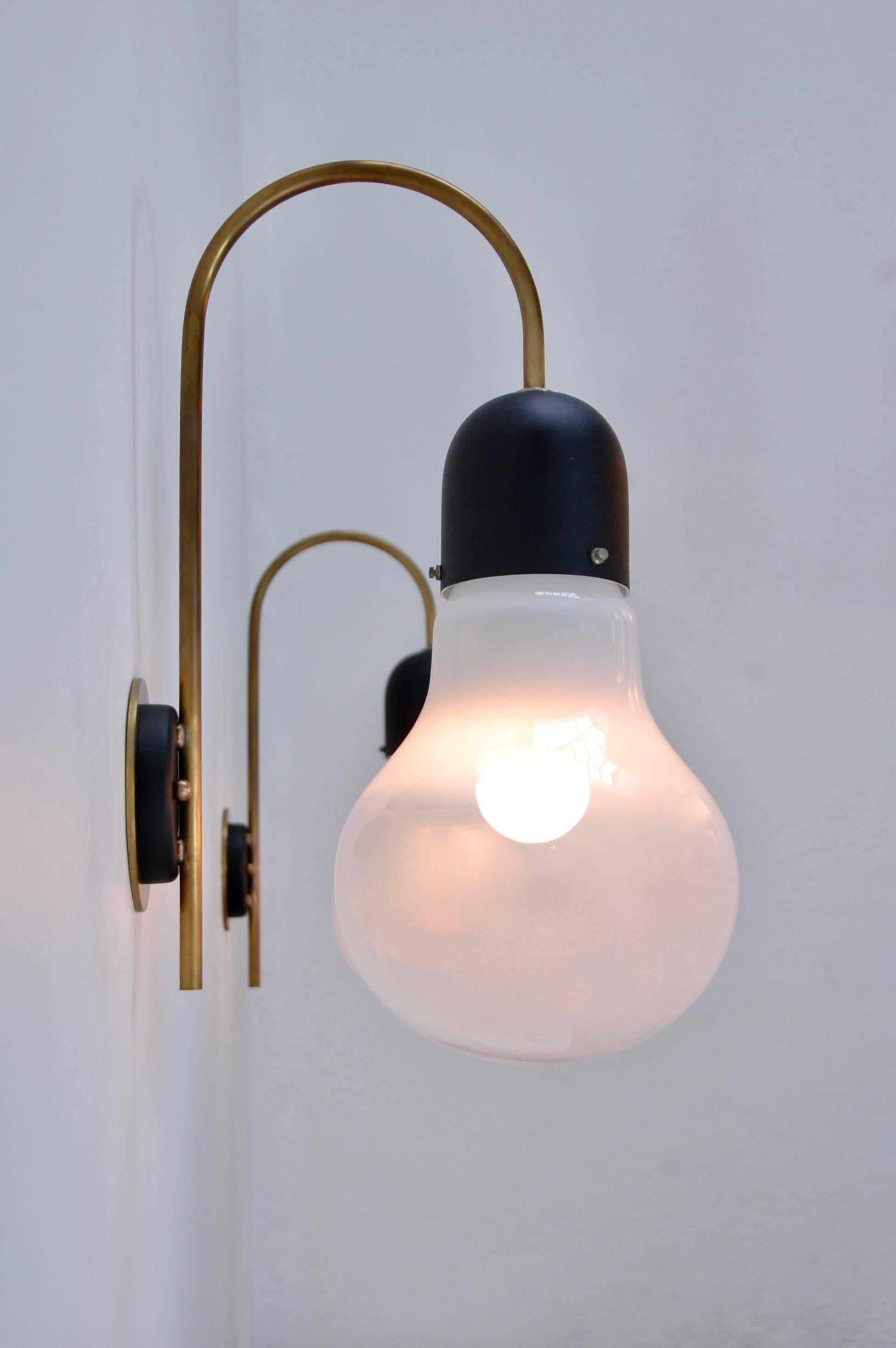 Stilux Milano Indoor Outdoor Sconces In Excellent Condition In Los Angeles, CA