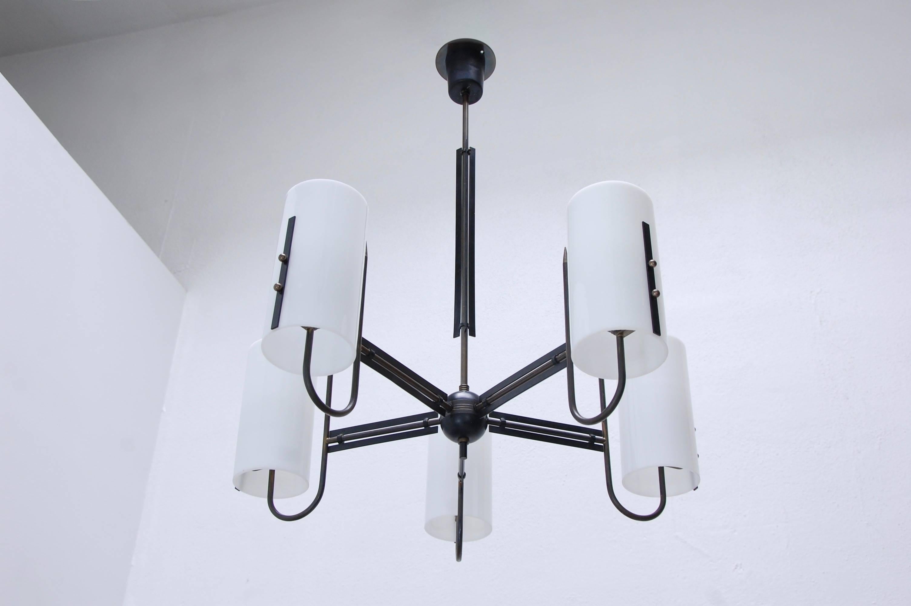 Five Cylinder Italian Chandelier 2