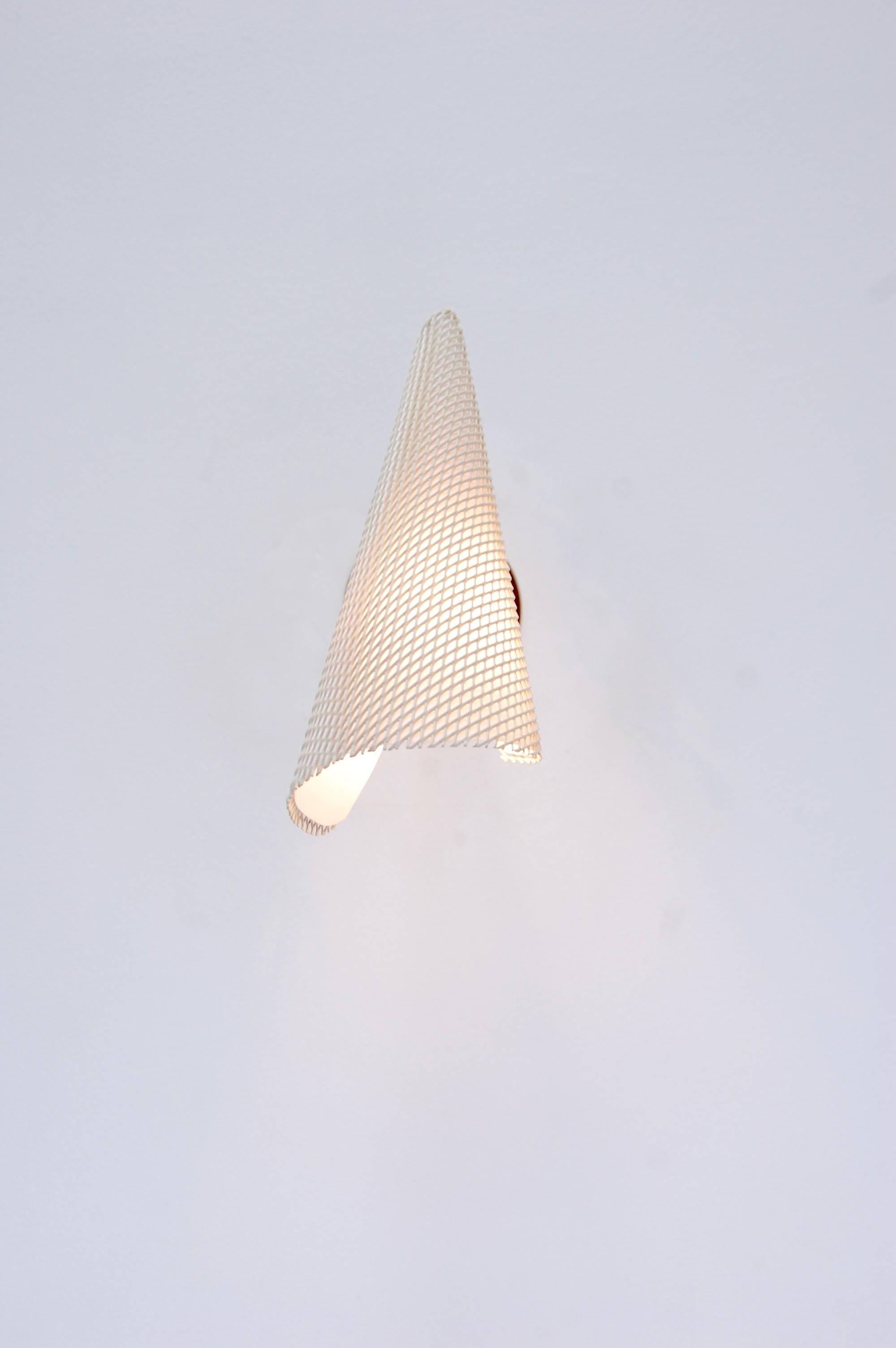 Mid-20th Century Perforated French Sconces