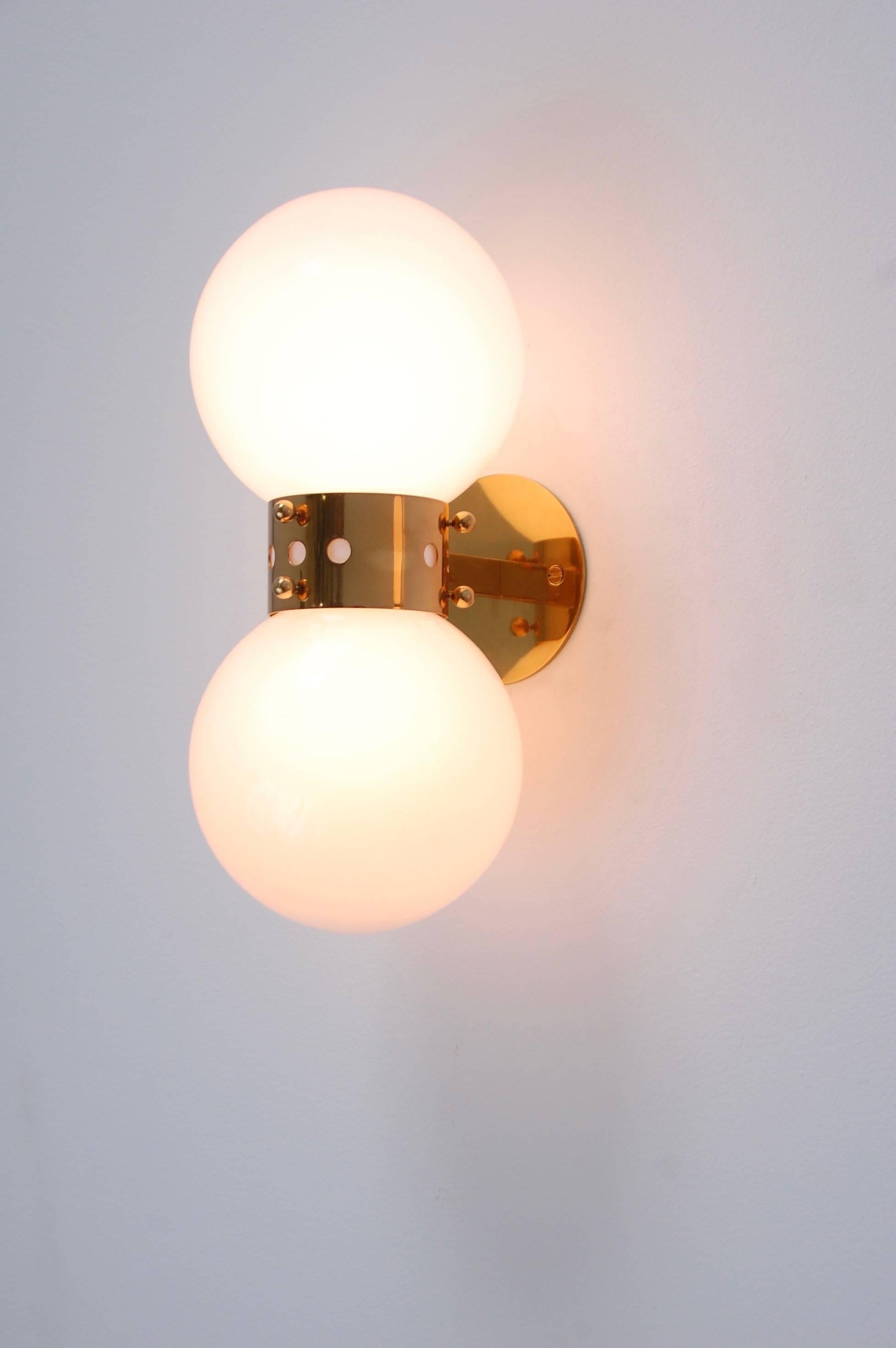 '4' Double Globe Sconces 2