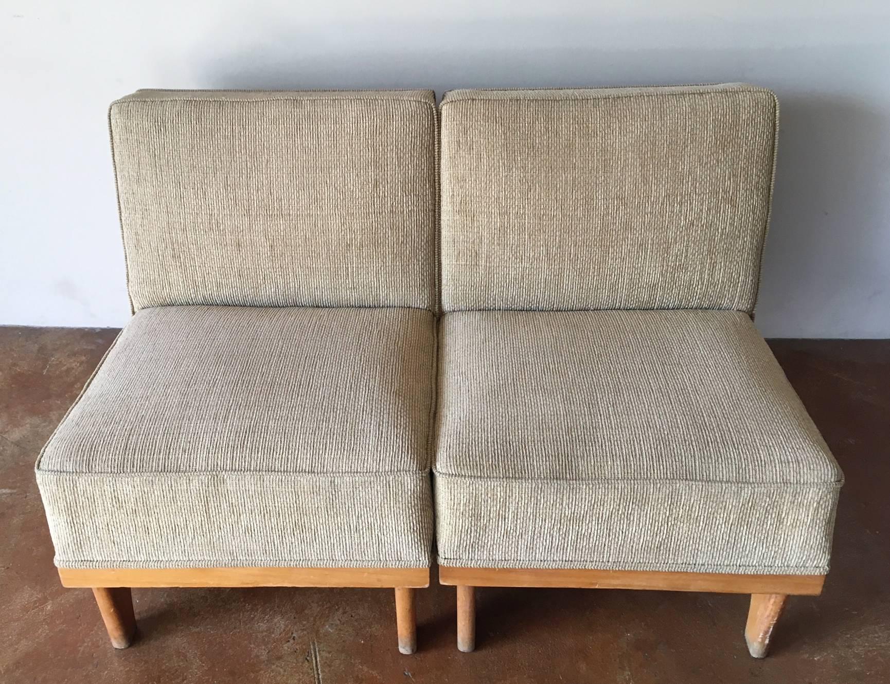 Mid-20th Century Very Rare Michael Van Beuren Lounge Chairs for Domus, Mexico, 1950s