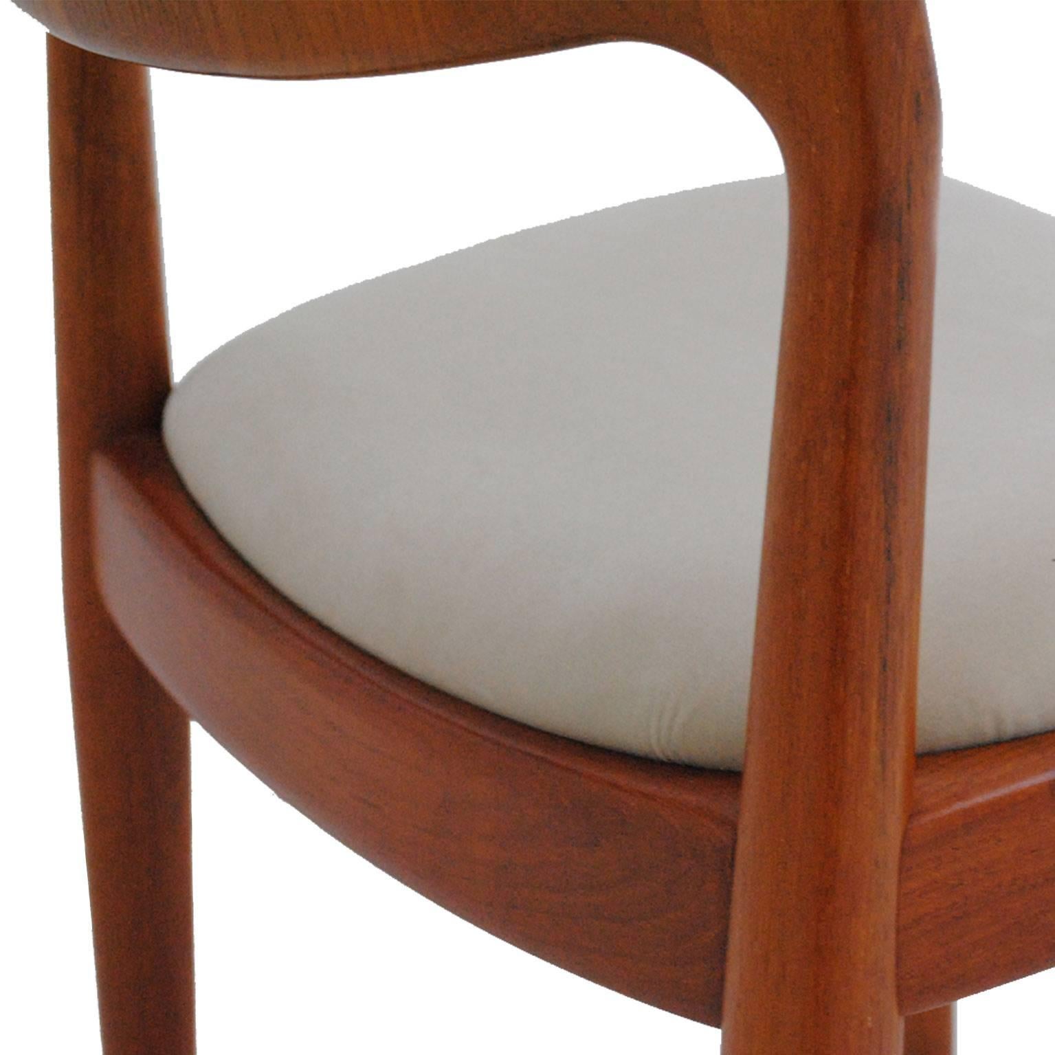 Set of Four Chairs Designed by Niels Møller for J.L. Moller 1