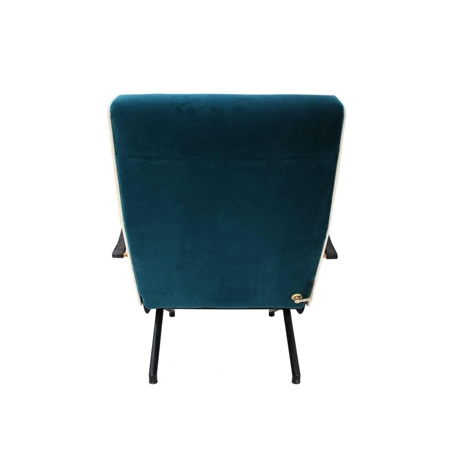 Mid-20th Century Lounge Chair Model P40 Designed by Osvaldo Borsani for Tecno