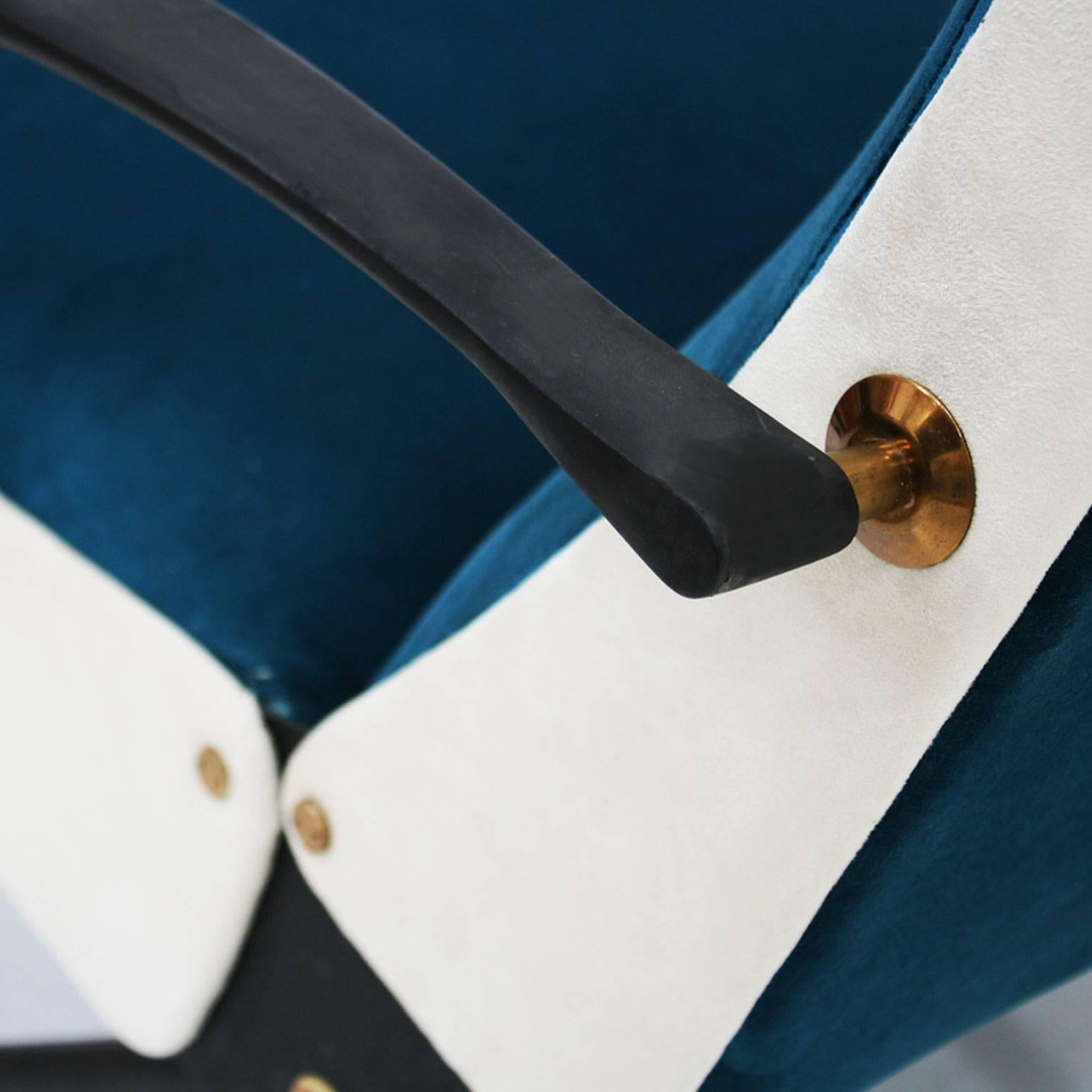 Lounge Chair Model P40 Designed by Osvaldo Borsani for Tecno 3